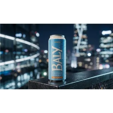 Energ&eacute;tico Baly Energy Drink Manga Sem A&ccedil;&uacute;car 473ml