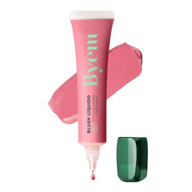 Blush L&iacute;quido Byem Efeito Aveludado Cor Love Cake 4.8ml