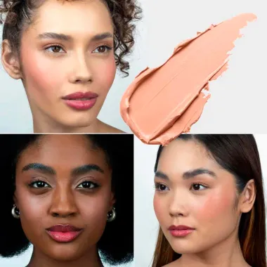 Blush L&iacute;quido Byem Efeito Aveludado Cor Ox 4.8ml