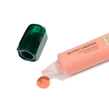 Blush L&iacute;quido Byem Efeito Aveludado Cor Ox 4.8ml
