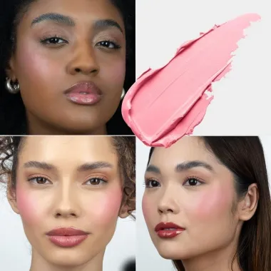 Blush L&iacute;quido Byem Efeito Aveludado Textura Leve Pink Love 15ml