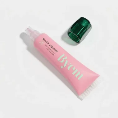 Blush L&iacute;quido Byem Efeito Aveludado Textura Leve Pink Love 15ml