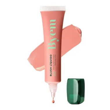 Blush L&iacute;quido Byem Efeito Aveludado Textura Leve Hush Hush 15ml