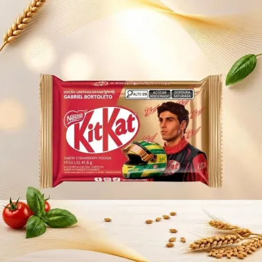 Chocolate Nestl&eacute; Kit Kat Strawberry Podium 41,5g