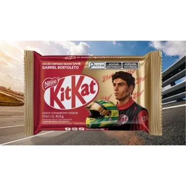 Chocolate Nestl&eacute; Kit Kat Strawberry Podium 41,5g