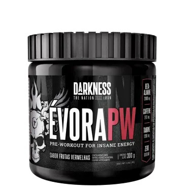&Eacute;vora Pw Darkness Sabor Frutas Vermelhas 300g