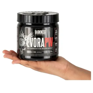 &Eacute;vora Pw Darkness Sabor Ma&ccedil;a Verde 300g