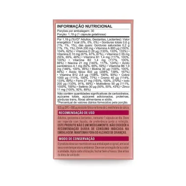 Materna Gest 2 Suplemento Alimentar com 30 C&aacute;psulas Gelatinosas