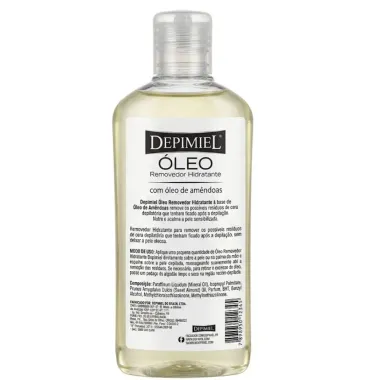 &Oacute;leo Depimiel Removedor Hidratante com &Oacute;leo de Am&ecirc;ndoas 240ml