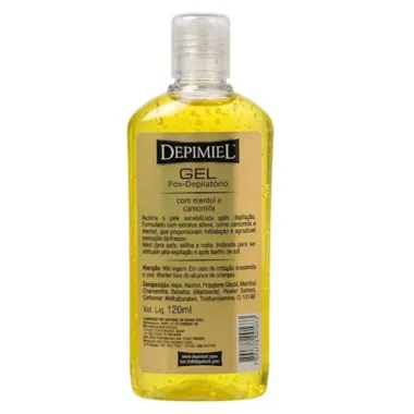 Gel P&oacute;s Depilat&oacute;rio Depimiel com Mentol e Camomila 240g