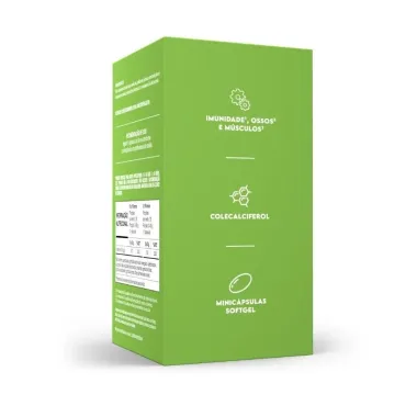 Bio Vit D3 Puravida com 30 C&aacute;psulas Softgel