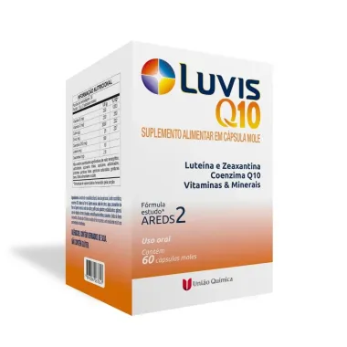 Luvis Q10 com 60 C&aacute;psulas Moles