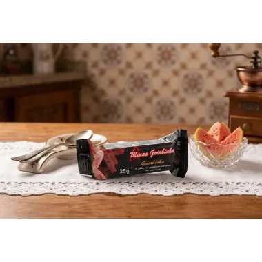 Doce Goiabinha Minas Goiabinha Casc&atilde;o 25g