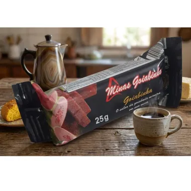 Doce Goiabinha Minas Goiabinha Casc&atilde;o 25g
