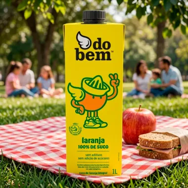 Suco de Laranja Integral Do Bem 100% de Suco 1 Litro