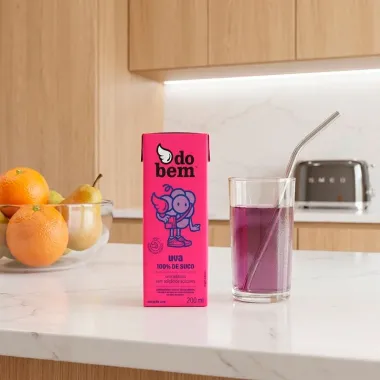 Suco de Uva Do bem 100% de Suco 200ml