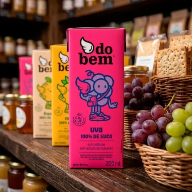 Suco de Uva Do bem 100% de Suco 200ml