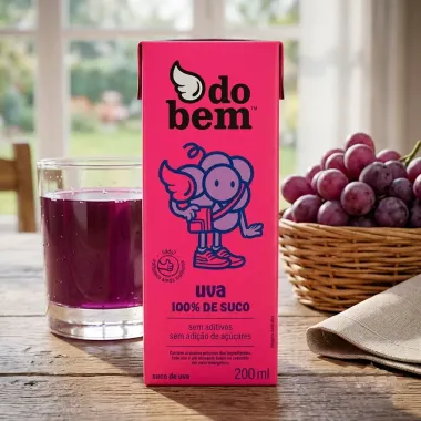 Suco de Uva Do bem 100% de Suco 200ml