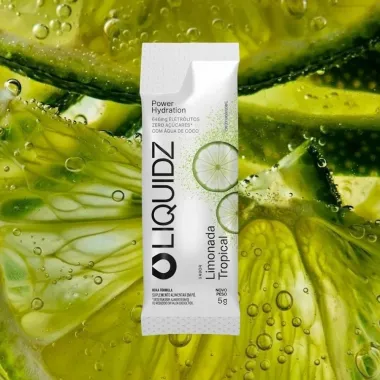Liquidz Power Hydration Sabor Limonada Tropical 6 Sticks de 5g cada - 30G