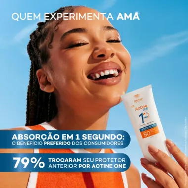 Gel de Limpeza Actine Darrow 400g e Protetor Solar Darrow Actine One FPS 50 Sem Cor 40g