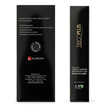 Shampoo 300ml e Lo&ccedil;&atilde;o T&ocirc;nico 100ml Tricoplus Antiqueda Pr&oacute;-Crescimento Sem Sal e Sem &Aacute;lcool