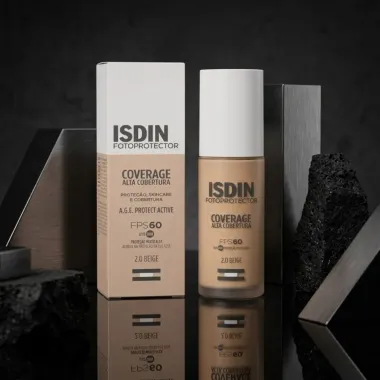 Isdin Fotoprotector Coverage Alta Cobertura FPS 60 2.0 Beige 30g