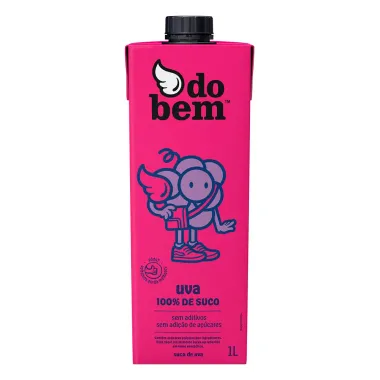 Suco de Uva Do bem 100% de Suco 1 Litro