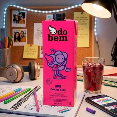 Suco de Uva Do bem 100% de Suco 1 Litro