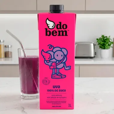 Suco de Uva Do bem 100% de Suco 1 Litro