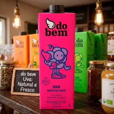 Suco de Uva Do bem 100% de Suco 1 Litro
