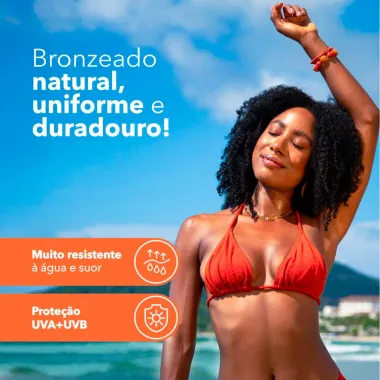 Lo&ccedil;&atilde;o Bronzeadora Cenoura e Bronze FPS 6 com Cor 110ml