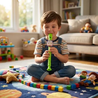 Flauta Doce 2D Etitoys Toy Story 5 +3 Anos com 1 Unidade