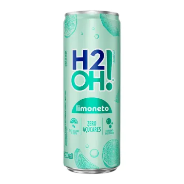 Refrigerante H2OH! Sabor Limoneto Zero A&ccedil;&uacute;cares Lata 350ml
