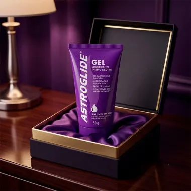 Gel Lubrificante &Iacute;ntimo Neutro Astroglide Sol&uacute;vel em &Aacute;gua 50g