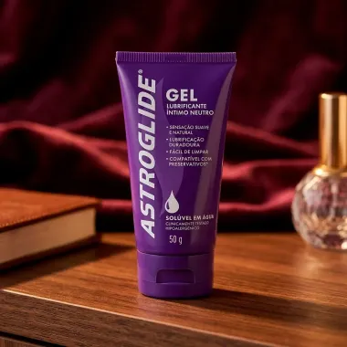 Gel Lubrificante &Iacute;ntimo Neutro Astroglide Sol&uacute;vel em &Aacute;gua 50g