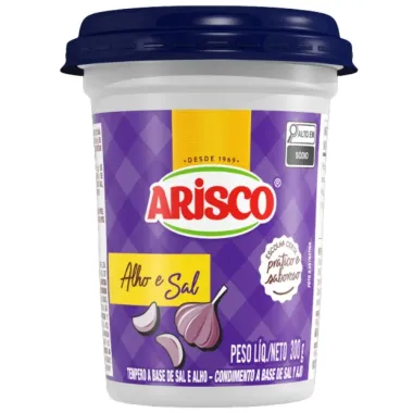 Tempero Arisco Alho e Sal 300g