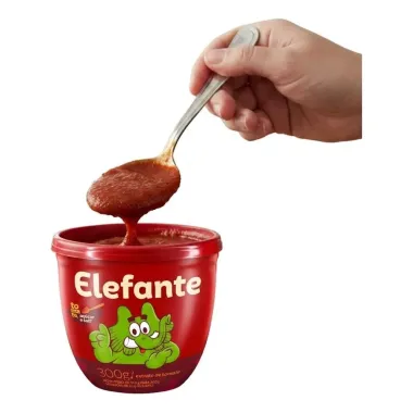 Extrato de Tomate Elefante Pote 300g