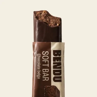 Barra Protein Bendu Soft Bar 12g de Prote&iacute;na Chocolate Belga Zero 45g