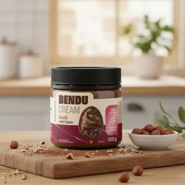 Cream Bendu Avel&atilde; com Cacau Zero Lactose, Gl&uacute;ten e Zero A&ccedil;&uacute;car 150g