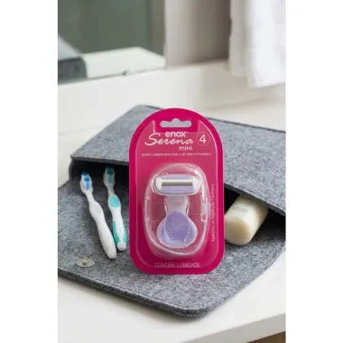Aparelho de Depilar Enox Serena 4 Mini com 1 Unidade