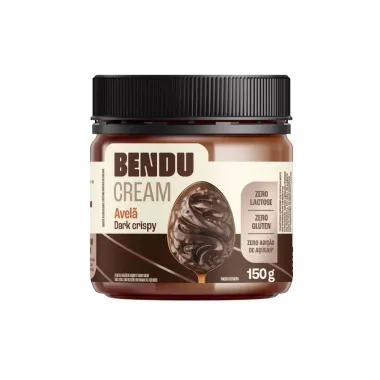 Cream Avel&atilde; Bendu Dark Crispy Zero Lactose, Gl&uacute;ten e Zero a&ccedil;&uacute;car 150g