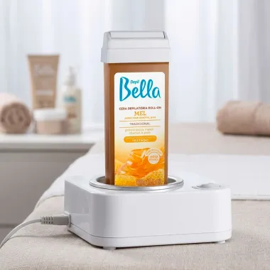 Cera Depilat&oacute;ria Roll-on Depil Bella Mel Tradicional 100g