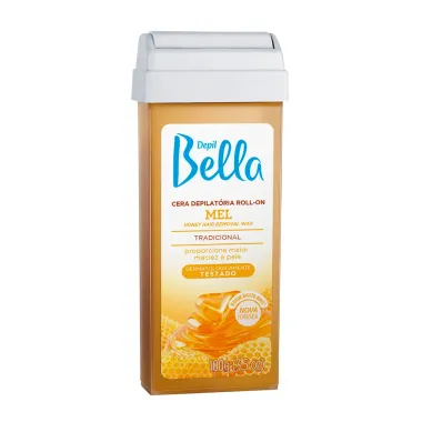 Cera Depilat&oacute;ria Roll-on Depil Bella Mel Tradicional 100g