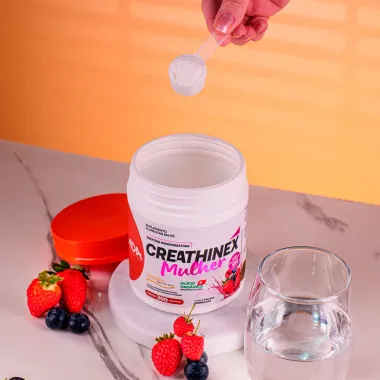 Creathinex Mulher Monohidratada Ada Sabor Frutas Vermelhas 300g