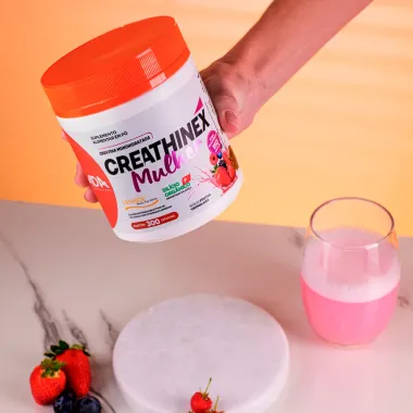 Creathinex Mulher Monohidratada Ada Sabor Frutas Vermelhas 300g