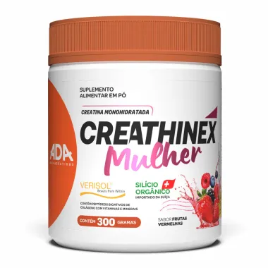 Creathinex Mulher Monohidratada Ada Sabor Frutas Vermelhas 300g