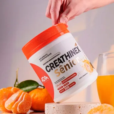 Creathinex S&ecirc;nior Creatina Monohidratada Ada Sabor Tangerina 300g