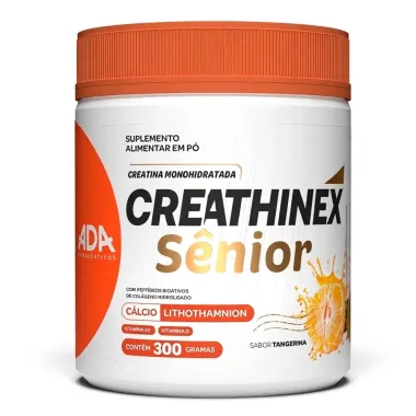 Creathinex S&ecirc;nior Creatina Monohidratada Ada Sabor Tangerina 300g