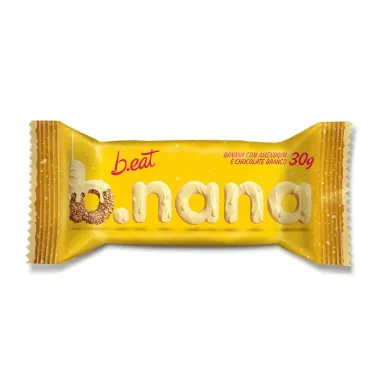 Banana Beat Amendoim Chocolate Branco Sem Açúcar 30g