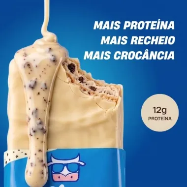 Choco Wheyfer Max +Mu 12g de Prote&iacute;na Sabor Cookies'n Cream 50g